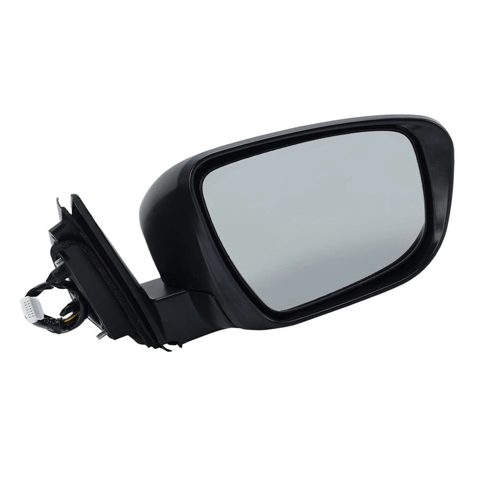 Right Gloss Black 13Pin Mirror with Camera Suitable for Nissan Qashqai J11 14–20-4