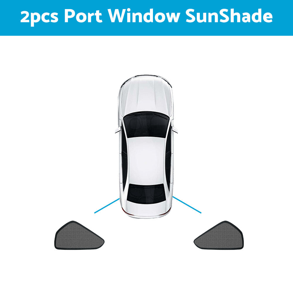 Magnetic Rear and Side Window Sun Shade Mesh Suitable For Toyota RAV4 2019-2023-5