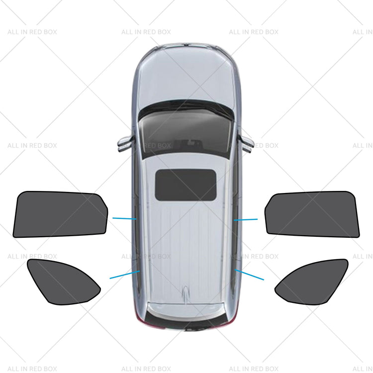 2x Car Window Sun Shades Suitable for Mazda CX-9 CX9 16-25 UVA&UVB Protection-8