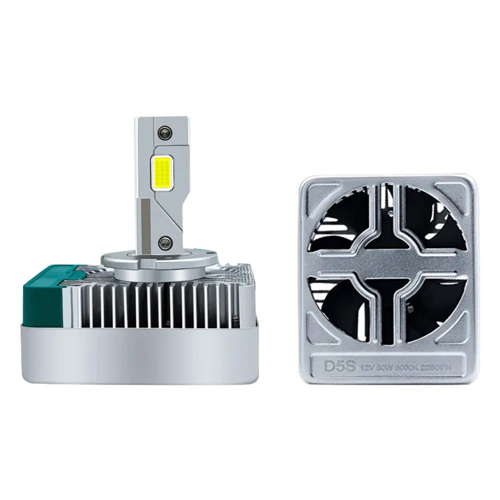 2pcs D5S LED Headlight Bulbs Conversion Kit Replace HID Xenon Lamps 6000K 90W - Frazy's Auto Parts