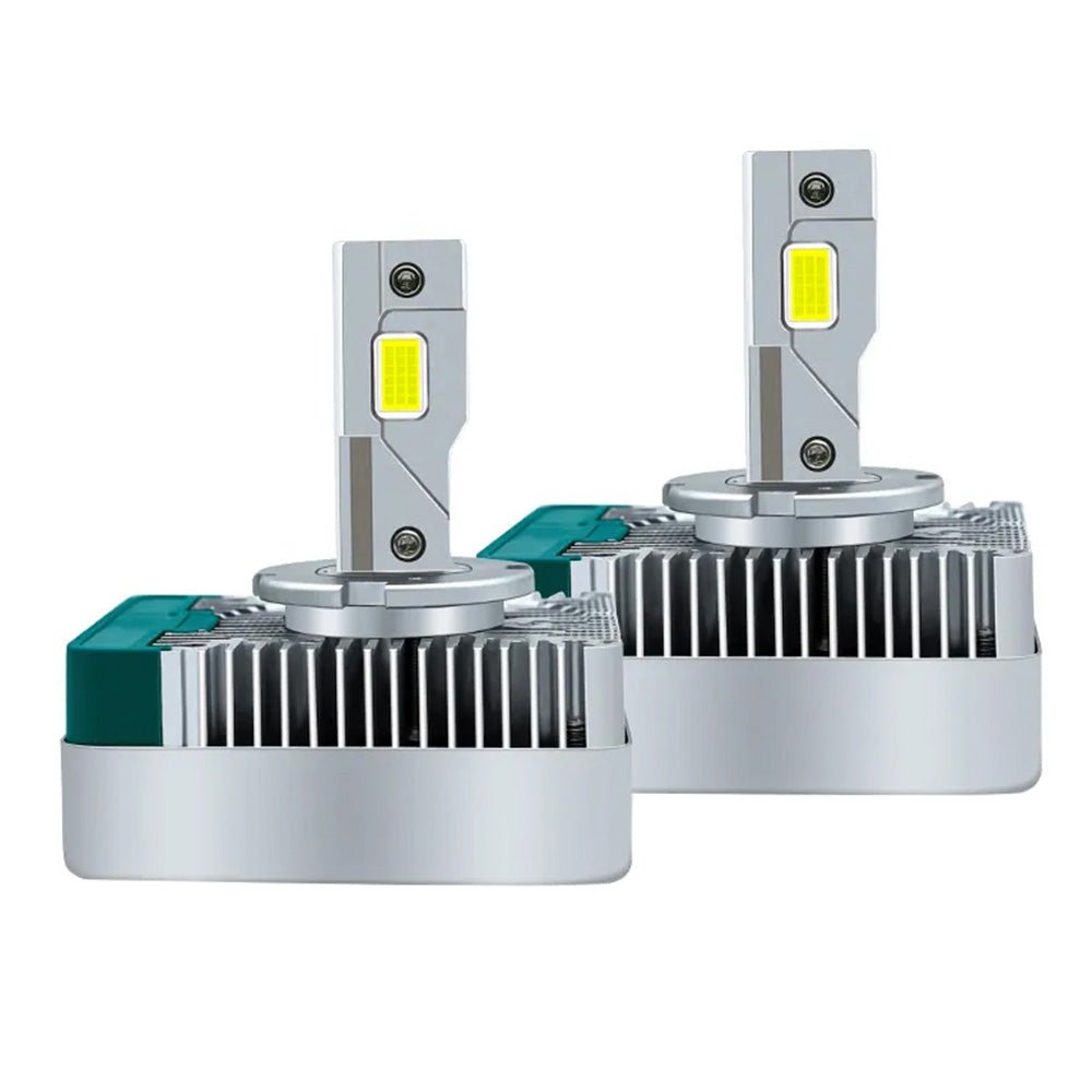 2pcs D5S LED Headlight Bulbs Conversion Kit Replace HID Xenon Lamps 6000K 90W - Frazy's Auto Parts
