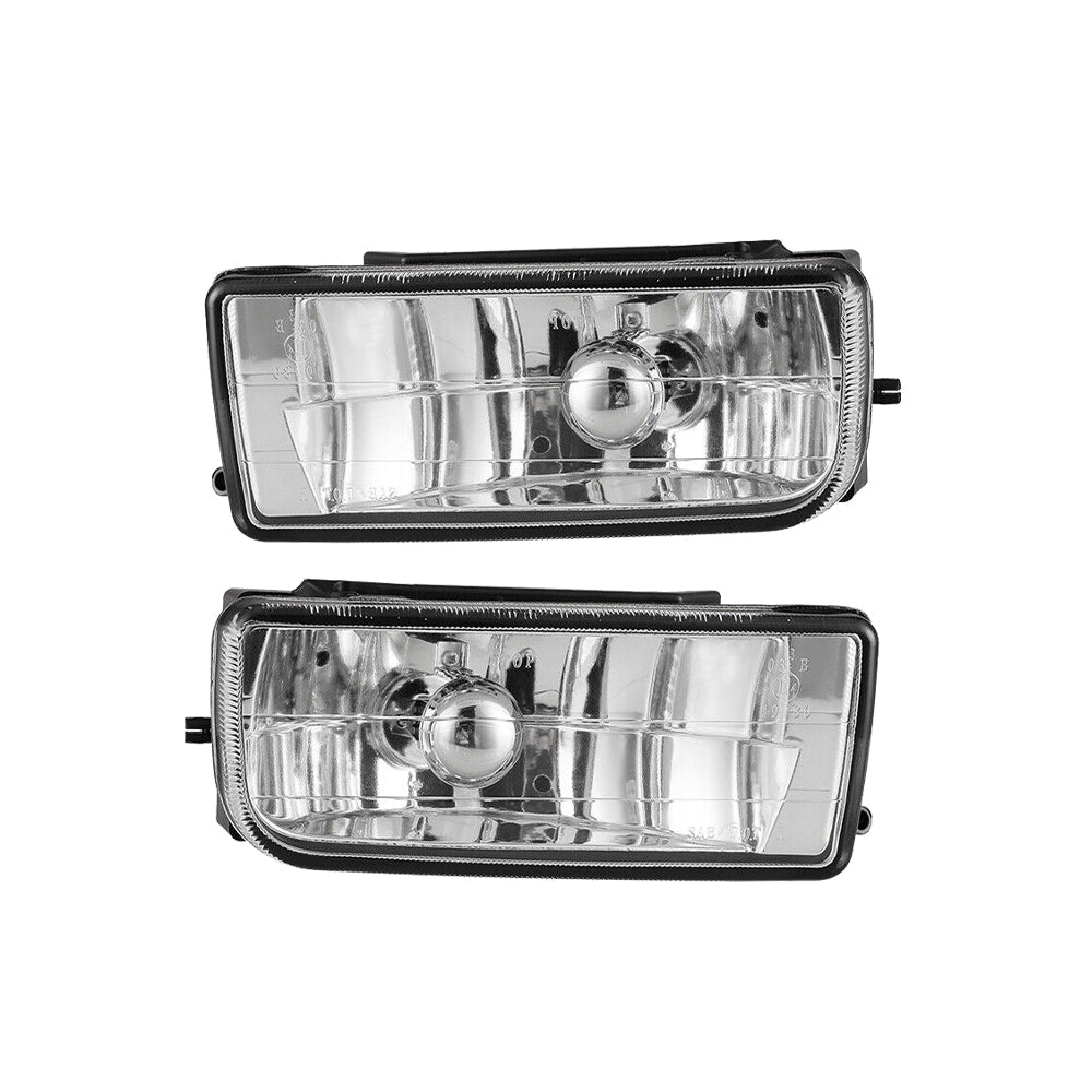 2PCS Fog Lights Driving Spot Lamps Black Housing Fits For BMW 92 - 98 E36 3 Series - Frazy's Auto Parts
