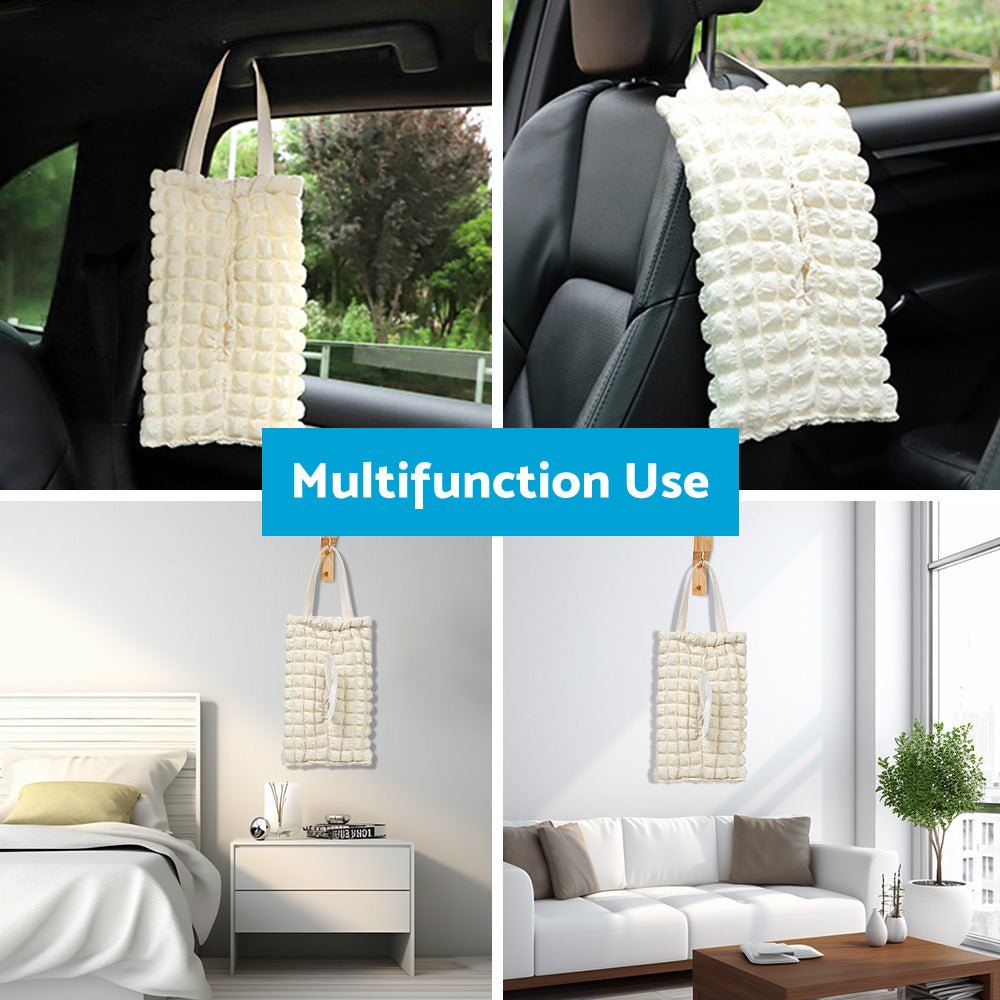 2PCS Hanging Tissue Holder Box Car Back Seat Travel Napkin Holder Paper Holder - Frazy's Auto Parts