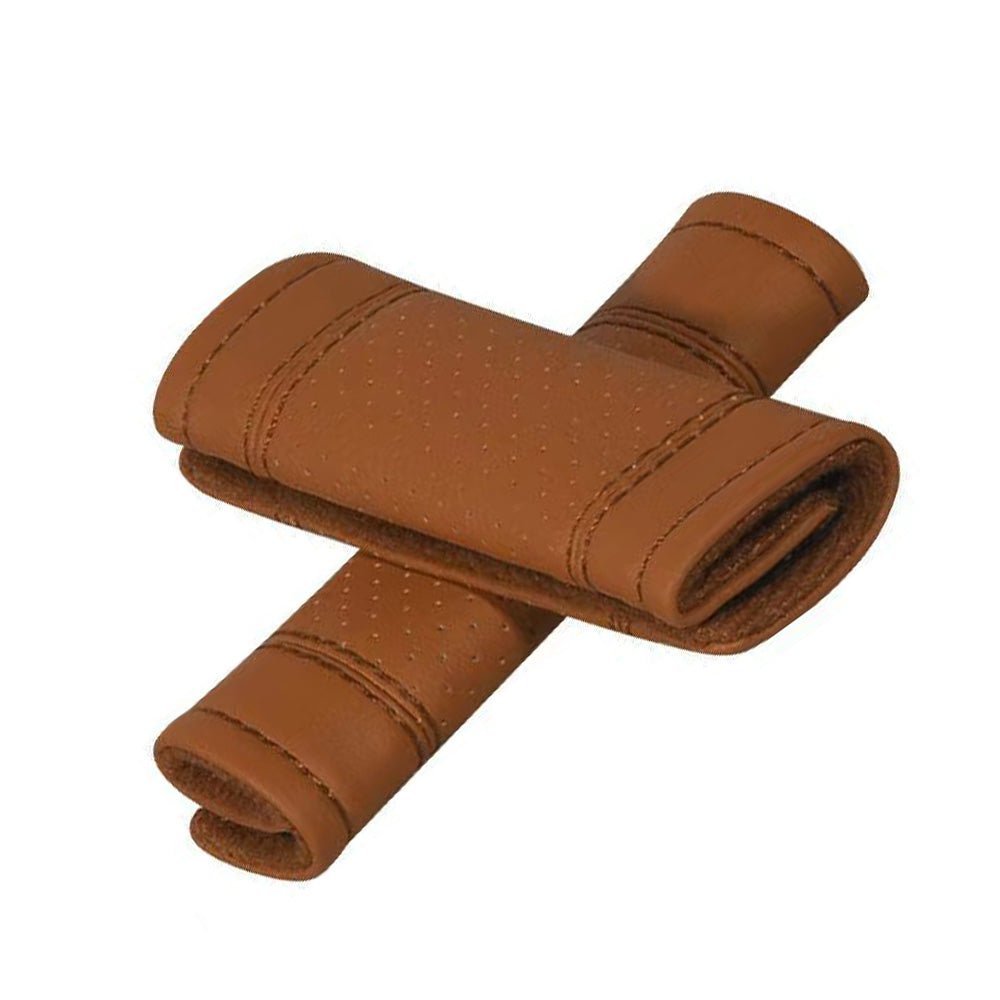 2pcs Universal Car Accessories Faux Leather Door Handle Cover Soft Car Handle - Frazy's Auto Parts