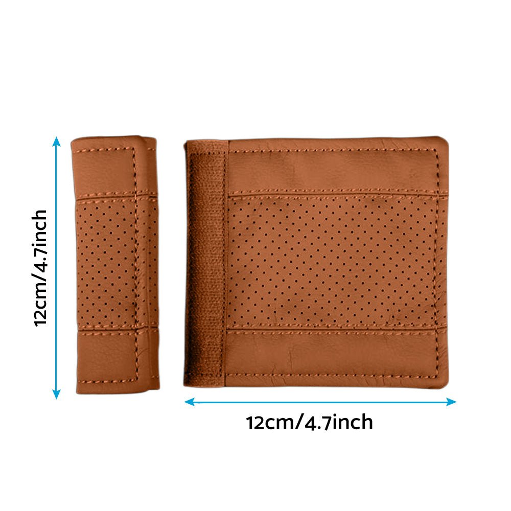 2pcs Universal Car Accessories Faux Leather Door Handle Cover Soft Car Handle - Frazy's Auto Parts