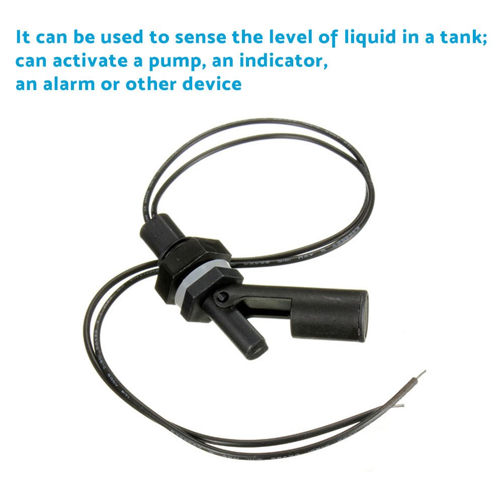 2PCS Water Level Sensor Tube Float Switch Tank Horizontal Liquid Pool Side Mount - Frazy's Auto Parts
