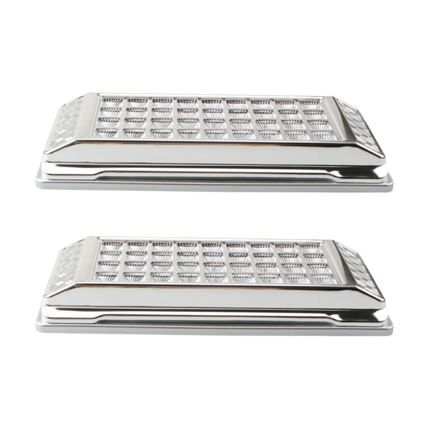 2x 12V LED Downlight Cabin Ceiling Lamp Suitable For Boat, Camper, Trailer, RV & Caravan - Frazy's Auto Parts
