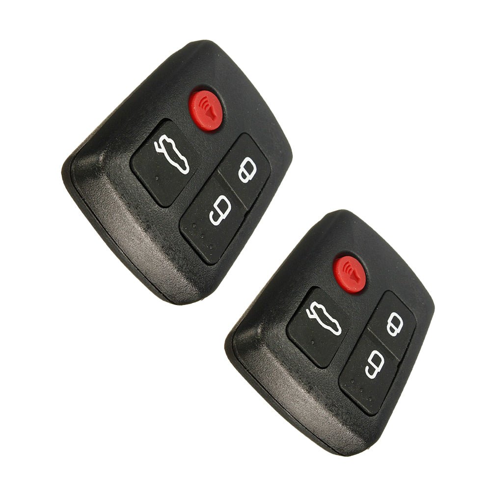 2x 4 - Button 433MHz Remote Car Key Suitable For Ford Territory SX, XR6, XR8, Falcon BA / BF - Frazy's Auto Parts