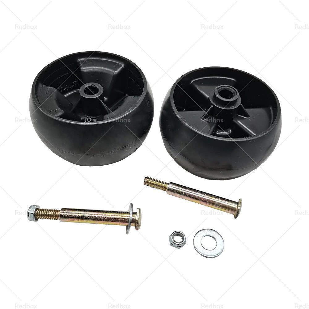 2x 5 inch Universal Deck Wheels for Murray Rover Ride on Mowers 425620x92A 42581x50D - Frazy's Auto Parts