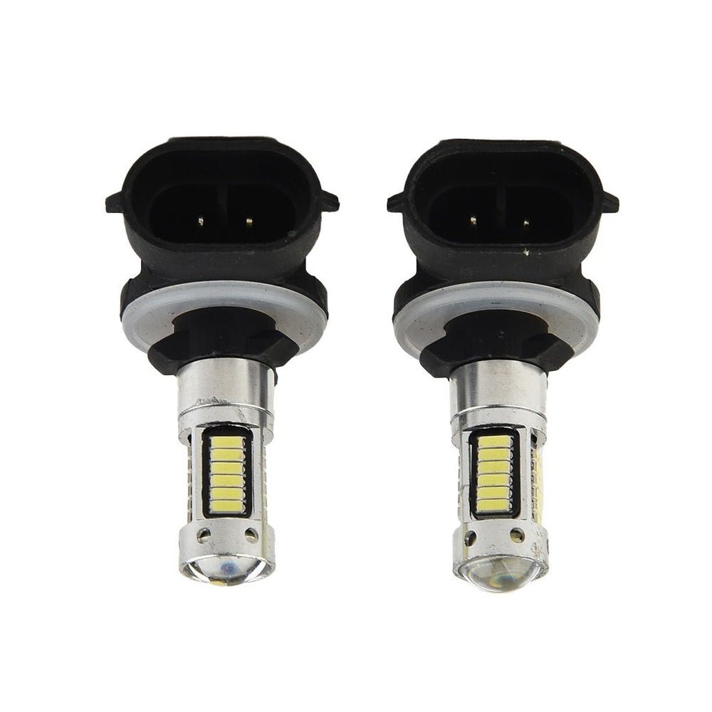 2x 881 H27 30W 6000K White LED Car SUV Fog Light Bulb DRL Lamp Extremely Bright - Frazy's Auto Parts