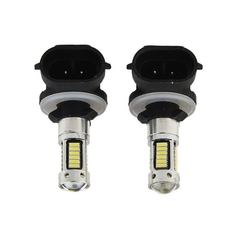 2x 881 H27 30W 6000K White LED Car SUV Fog Light Bulb DRL Lamp Extremely Bright - Frazy's Auto Parts