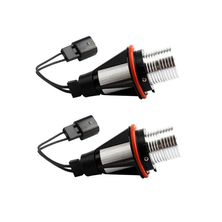 2x Angel Eyes LED Halo Ring Light Bulbs Error Free Suitable For BMW X5 E39 E53 E60 E61 E63 - Frazy's Auto Parts
