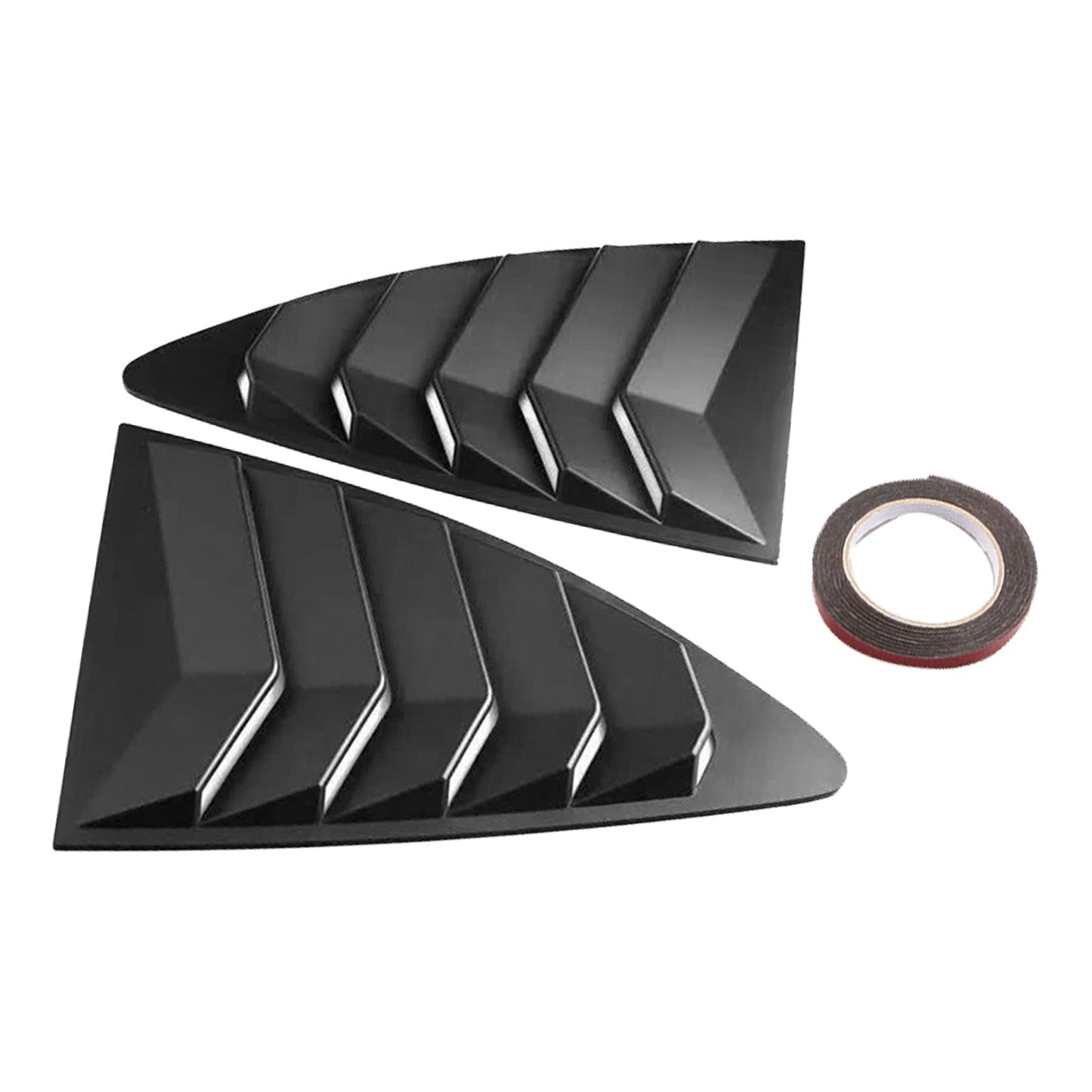 2x Car Rear Side Window Louvers Cover Suitable For Toyota 86 / Subaru BRZ 2013 - 2019 - Frazy's Auto Parts