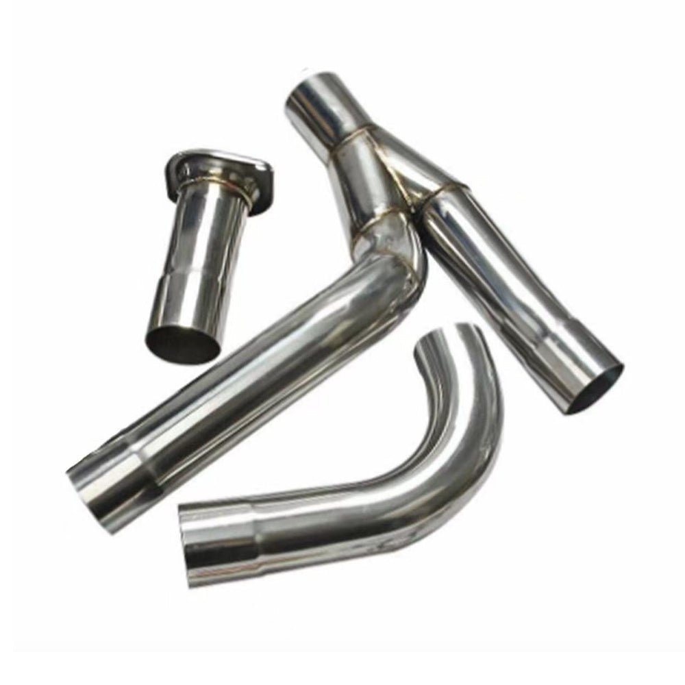 2x Exhaust Header Y - Pipe Suitable For Chevy Silverado Sierra 1999–2006 4.8L 5.3L - Frazy's Auto Parts