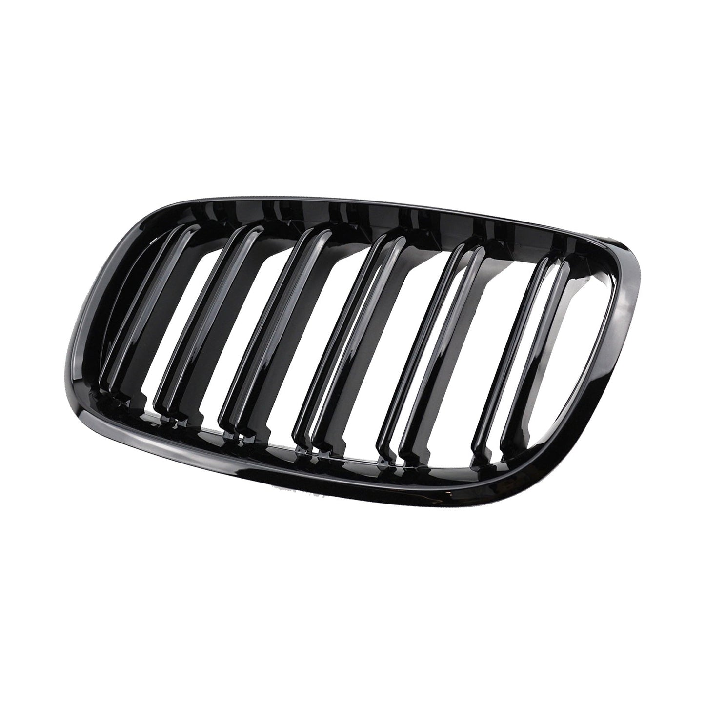 2x Front Grill Grille Gloss Black Suitable For BMW E70 X5 / E71 X6 2007 - 2013 - Frazy's Auto Parts