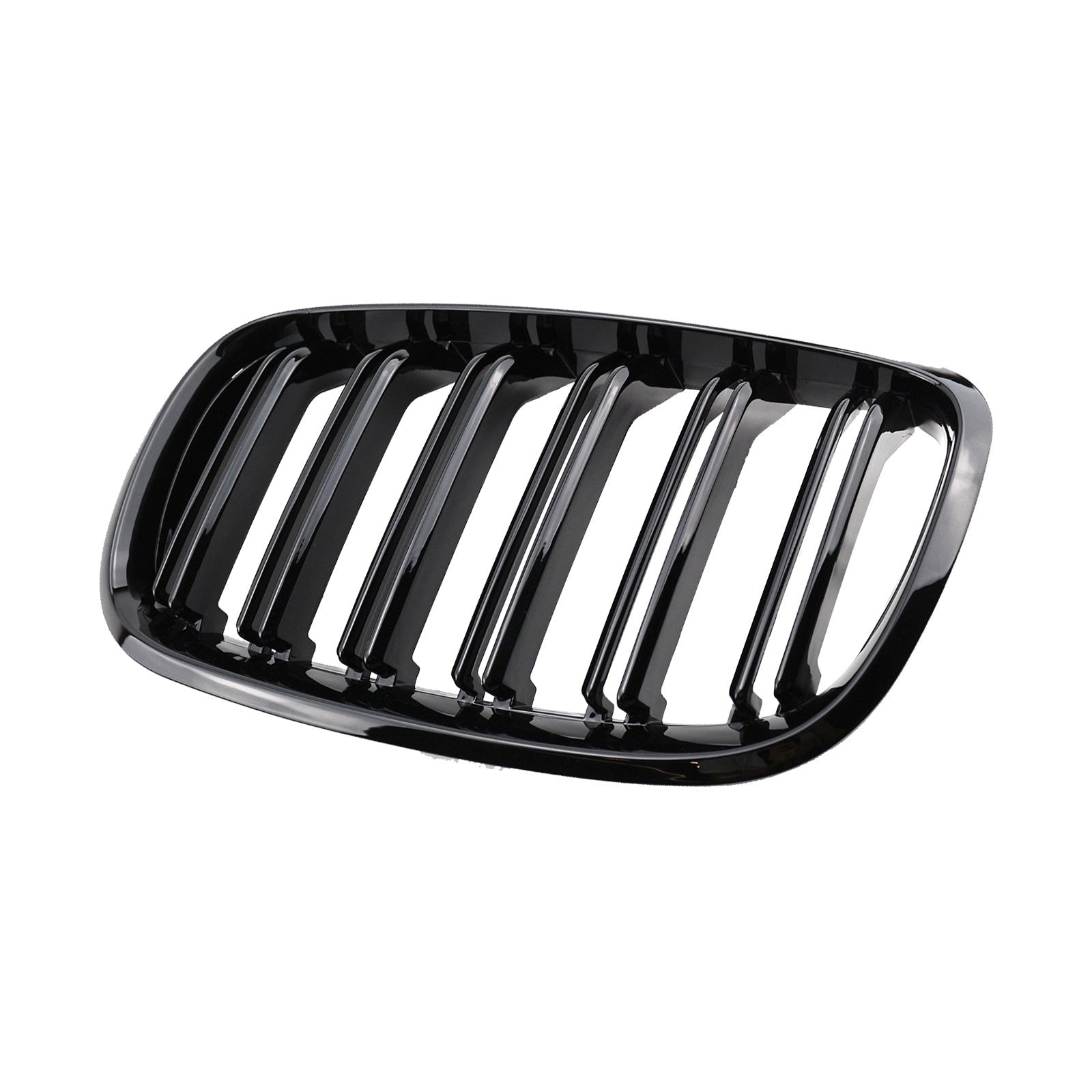 2x Front Grill Grille Gloss Black Suitable For BMW E70 X5 / E71 X6 2007 - 2013 - Frazy's Auto Parts