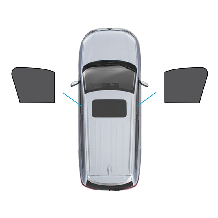 2x Front Magnetic Car Window Sun Shades Suitable For Mazda CX - 3 2015 - On - Frazy's Auto Parts