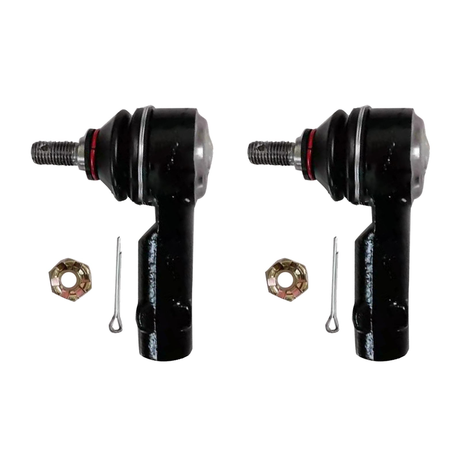 2x Front Tie Rod Ends Suitable for Mitsubishi Lancer GL CE ES 1. 5L 1. 8L 95 - 07 - Frazy's Auto Parts