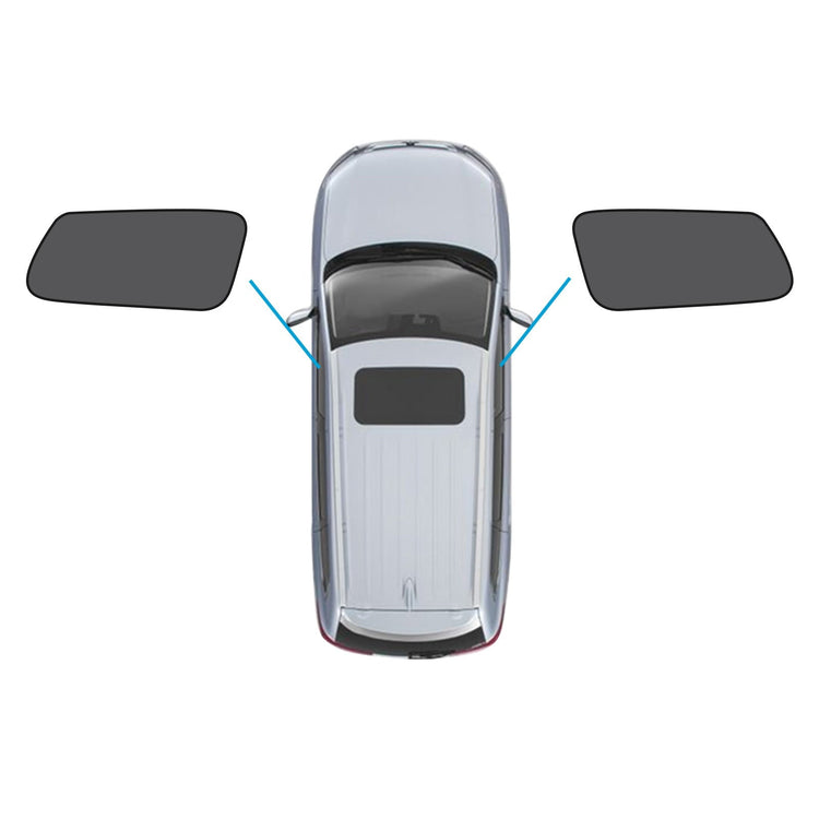 2x Front Window Magnetic Mesh Sunshade Suitable for Kia Carnival YP Series 15 - 20 - Frazy's Auto Parts