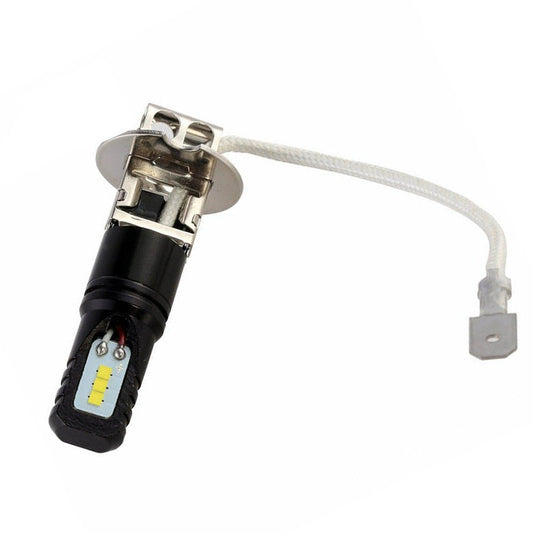 2x H3 80W 6000LM LED Headlight Bulbs White 6500K Suitable For Car Use - Frazy's Auto Parts