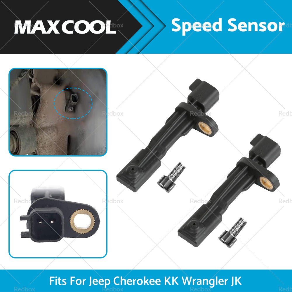 2x Rear ABS Speed Sensor 52125003AB Fits For Jeep Cherokee KK Wrangler JK 2. 8L - Frazy's Auto Parts