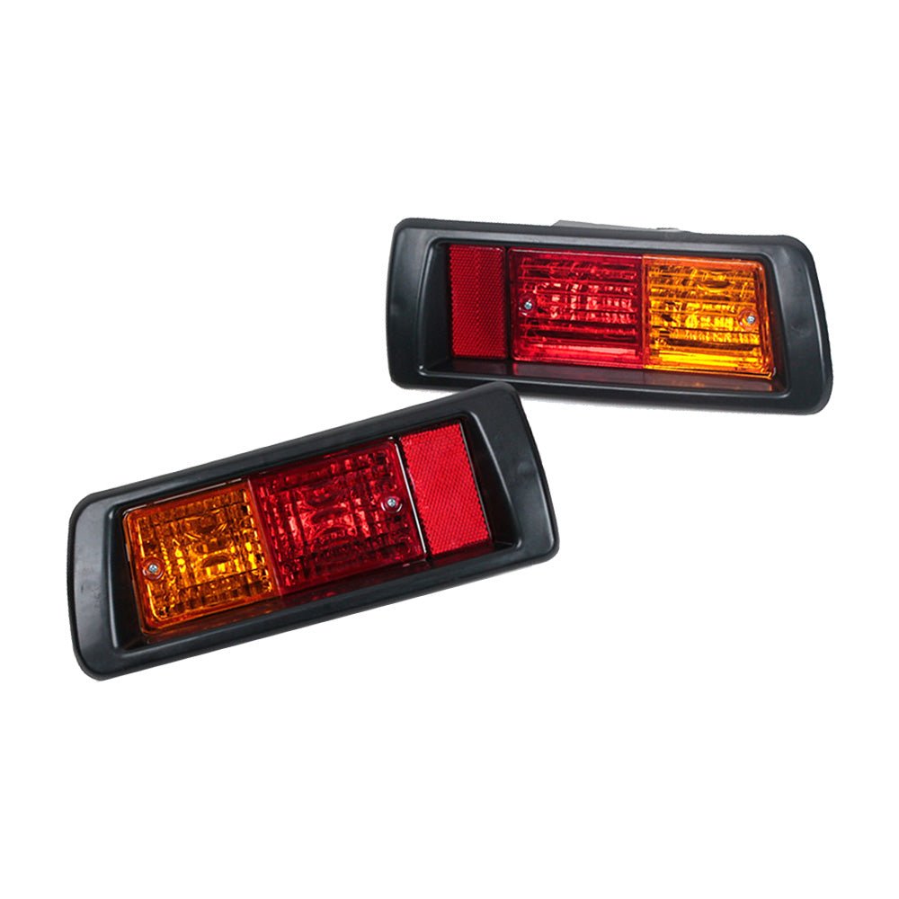 2x Rear Bumper Reflector Lamps Suitable For Toyota Land Cruiser Prado J90 / J95 LR - Frazy's Auto Parts