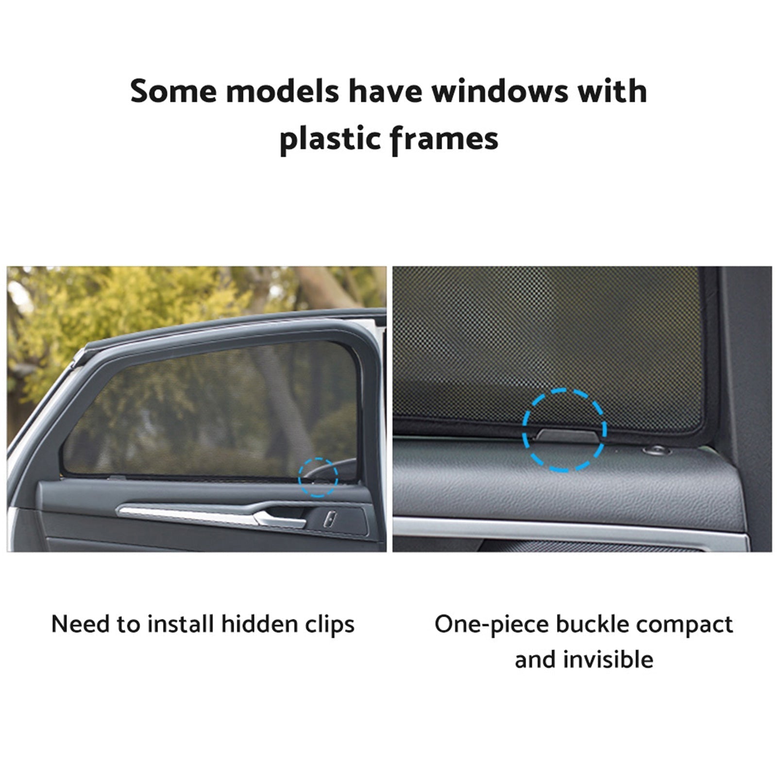 2x Rear Car Window Sun Shades Suitable For Mazda CX - 30 2019 - 2025 UV Protection - Frazy's Auto Parts