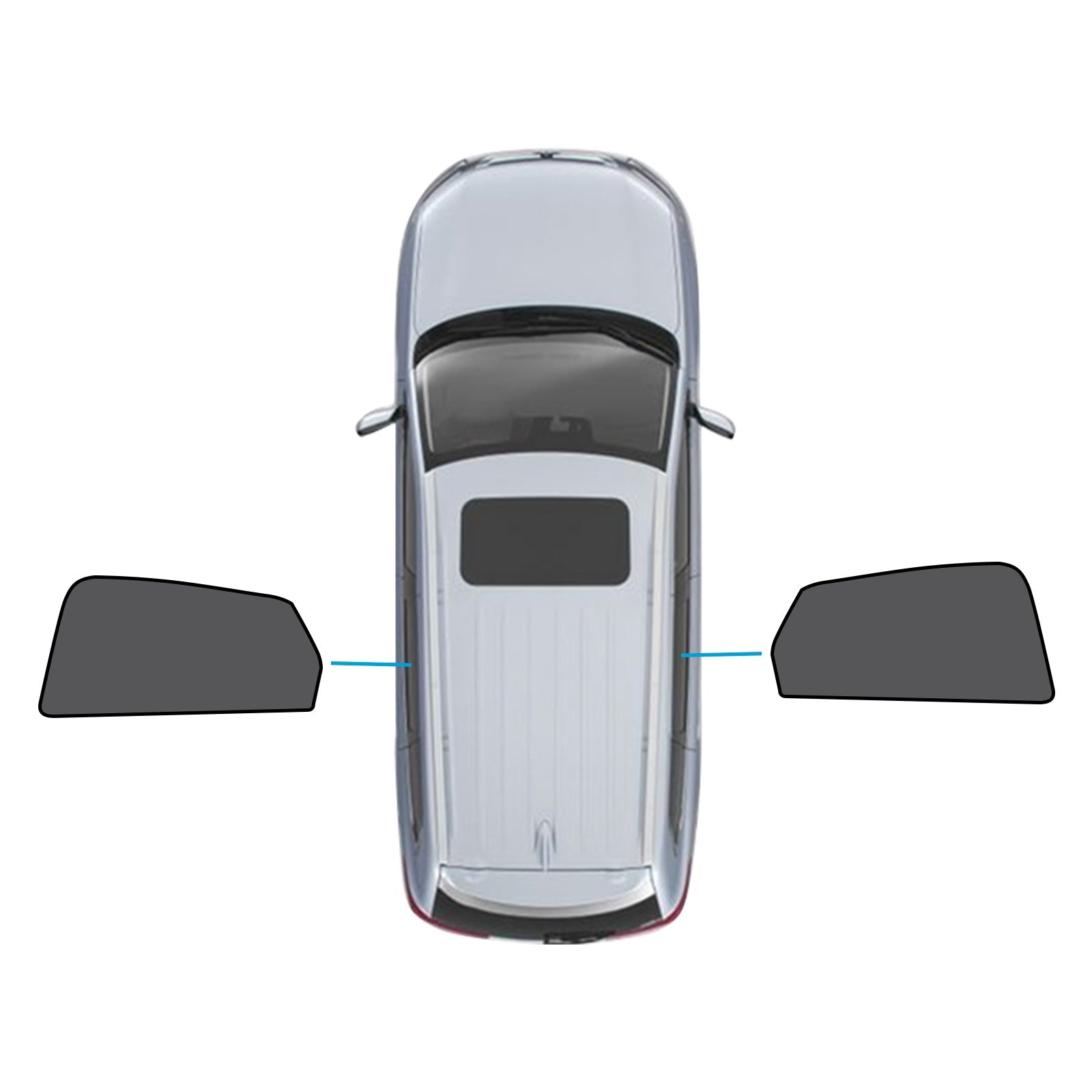 2x Rear Car Window Sun Shades Suitable For Mazda CX - 30 2019 - 2025 UV Protection - Frazy's Auto Parts