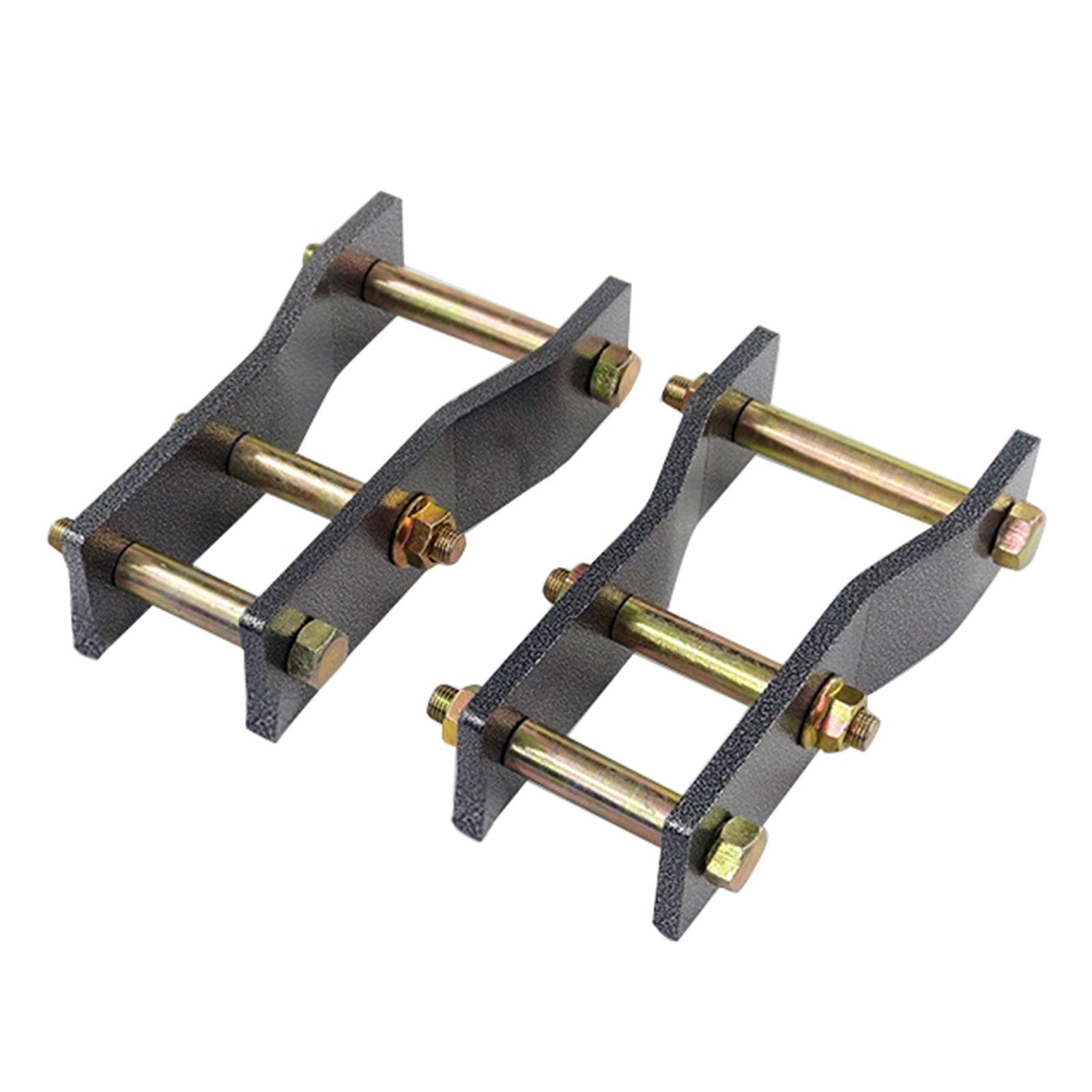 2x Rear Extended Greasable Shackles 2 inch 50mm Lift Suitable For Toyota Hilux KUN26 - Frazy's Auto Parts
