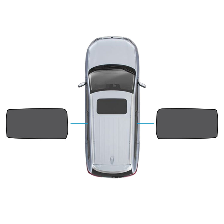 2x Rear Port Window Magnetic Mesh Sunshades Suitable For Kia Carnival YP Series - Frazy's Auto Parts