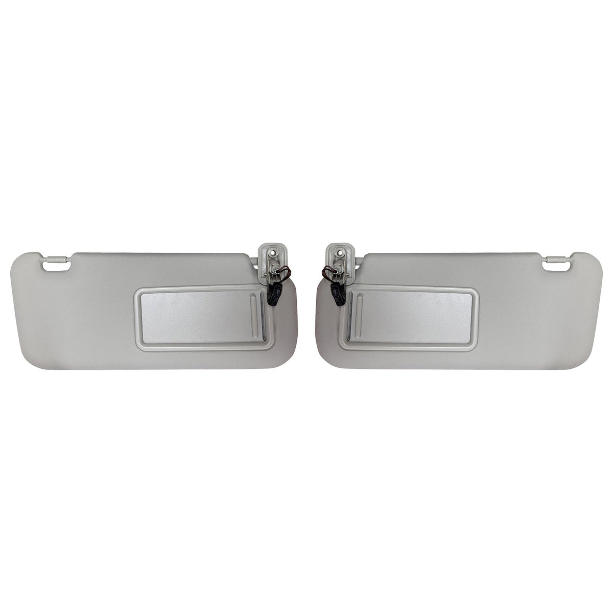 2x Sun Visors Right & Left With Light Suitable For Mazda 3 2010 - 2013 BBM369270C75 - Frazy's Auto Parts