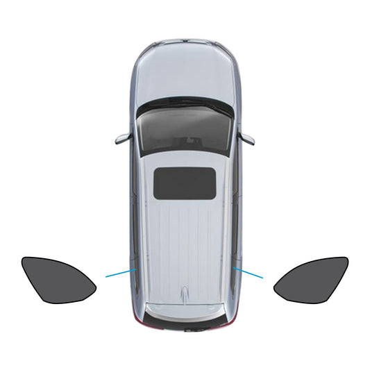 2x Triangular Car Window Sun Shades Suitable For Mazda CX - 9 2016 - 2025 UV Protection - Frazy's Auto Parts