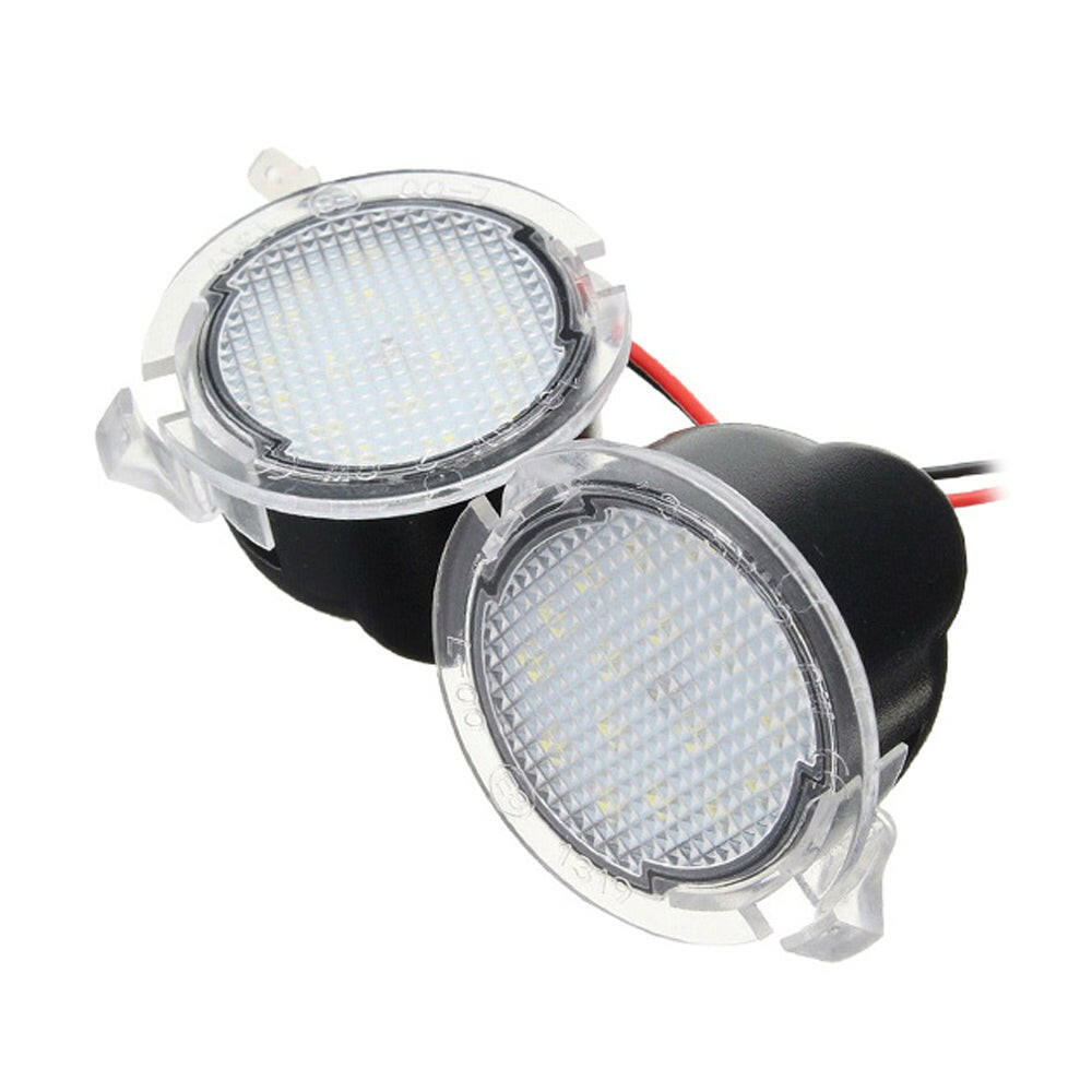 2X Under Mirror 6000K LED Light Puddle Lamps Suitable for Ford Ranger PX2 PX3 - Frazy's Auto Parts