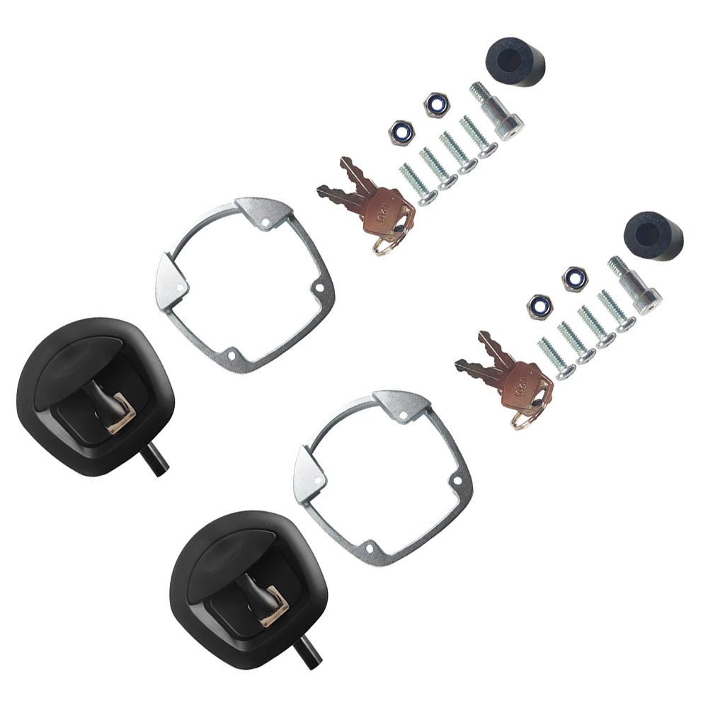 2x Whale Tail T Handle Compression Lock Latch Suitable For Ute Canopy Trailer Toolbox - Frazy's Auto Parts