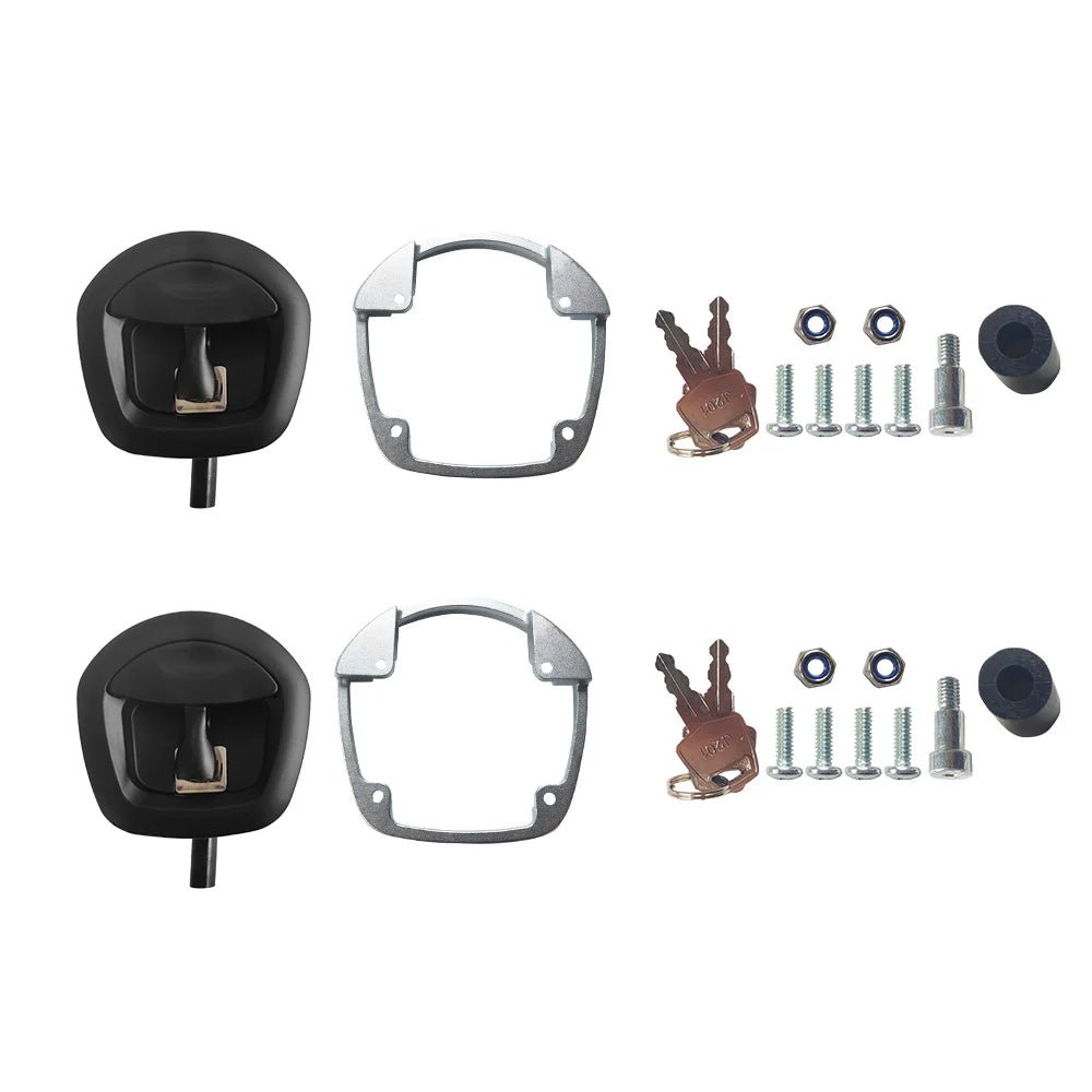 2x Whale Tail T Handle Compression Lock Latch Suitable For Ute Canopy Trailer Toolbox - Frazy's Auto Parts