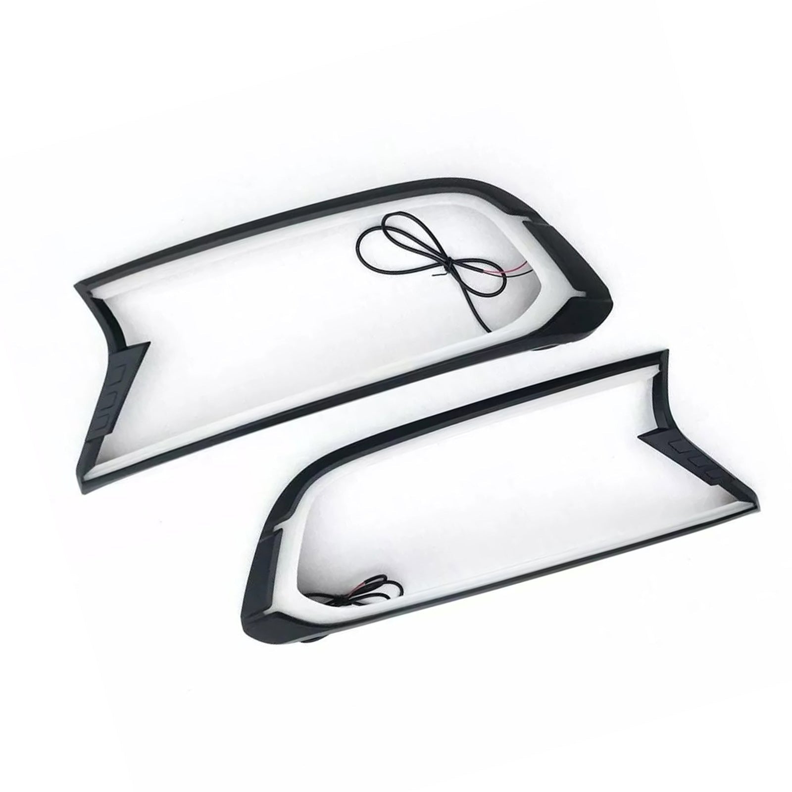 2x White Led Headlight Covers Suitable For Ford Ranger Wildtrak 2015 - 2020 - Frazy's Auto Parts