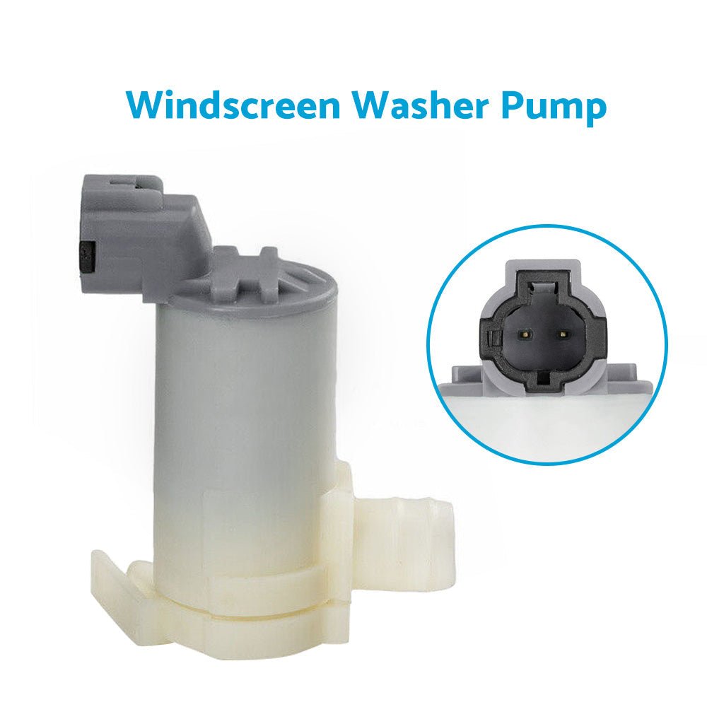 2x Windscreen Washer Pump Motor Suitable For Nissan Patrol GU Y61 2.8TD Front & Rear - Frazy's Auto Parts