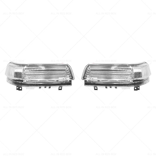 2x Wing Door Mirror Indicator Left & Right Suitable For Mitsubishi Pajero NS - NX 2006 - 2019 - Frazy's Auto Parts