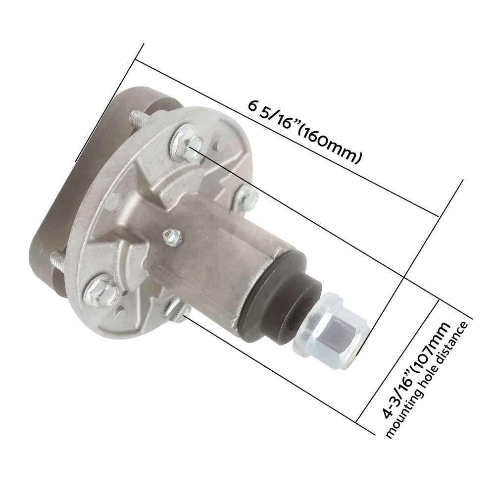 2xSpindle Assembly Suitable For John Deere Models L100 L107 L110 GY20050 GY20785 - Frazy's Auto Parts
