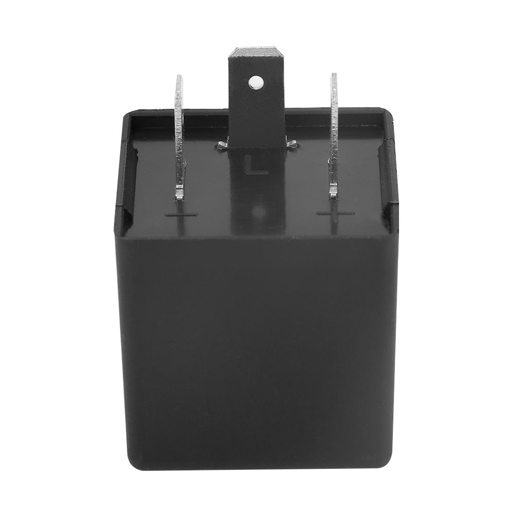 3 Pin LED Flasher Relay Unit 12V Suitable For Blinker Indicator Flash Positive Right Side - Frazy's Auto Parts