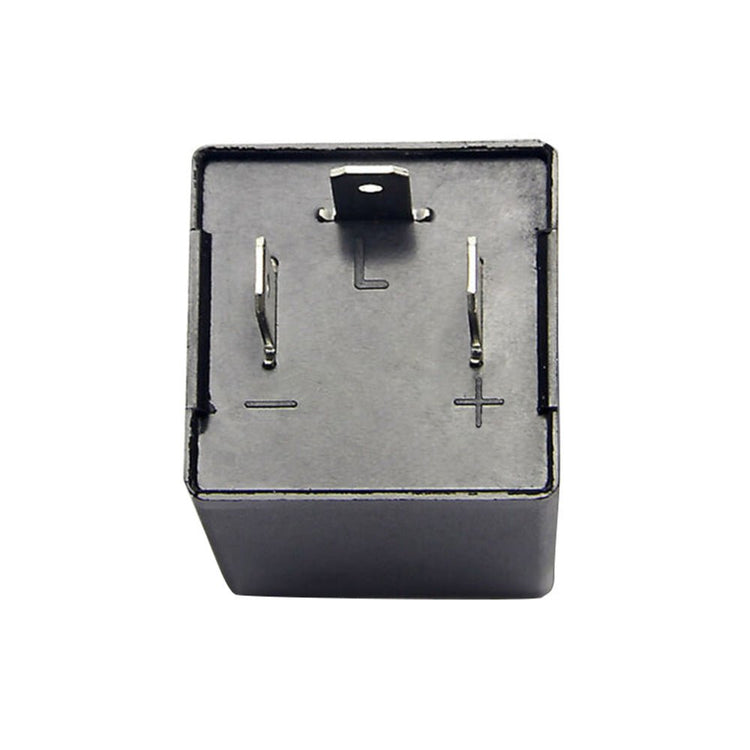 3 Pin LED Flasher Relay Unit 12V Suitable For Blinker Indicator Flash Positive Right Side - Frazy's Auto Parts