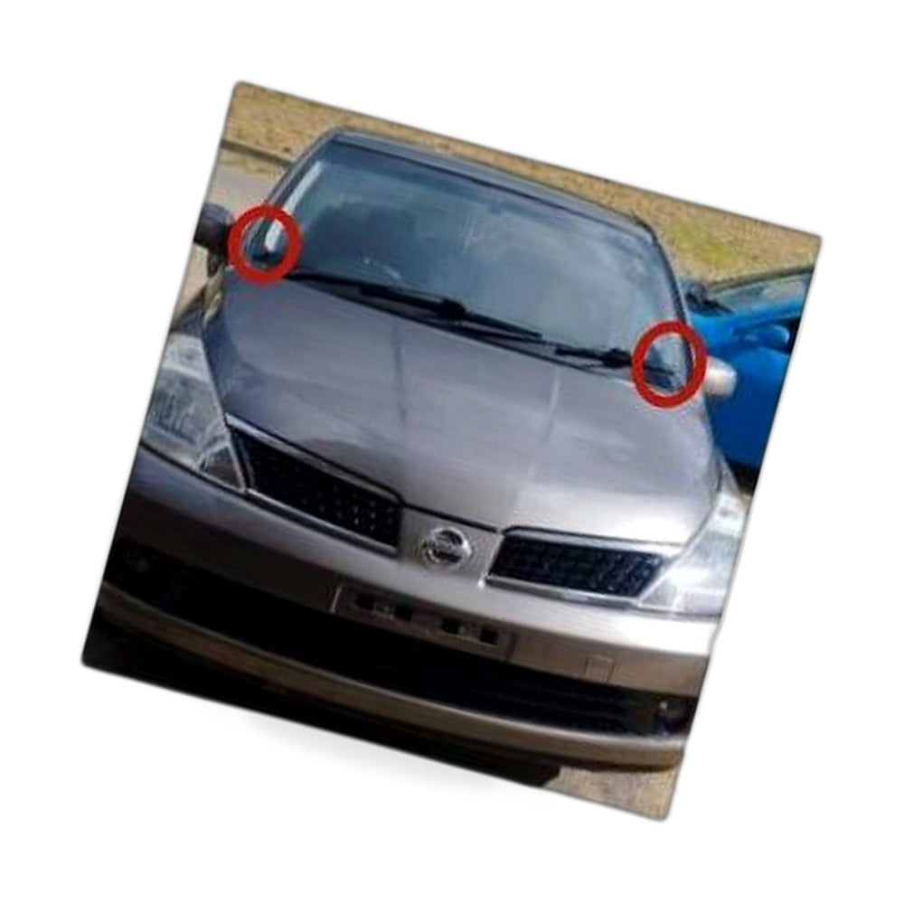 RHD Windshield Wiper Deflector Suitable for Nissan Tiida Venucia D50 R50 Versa-1