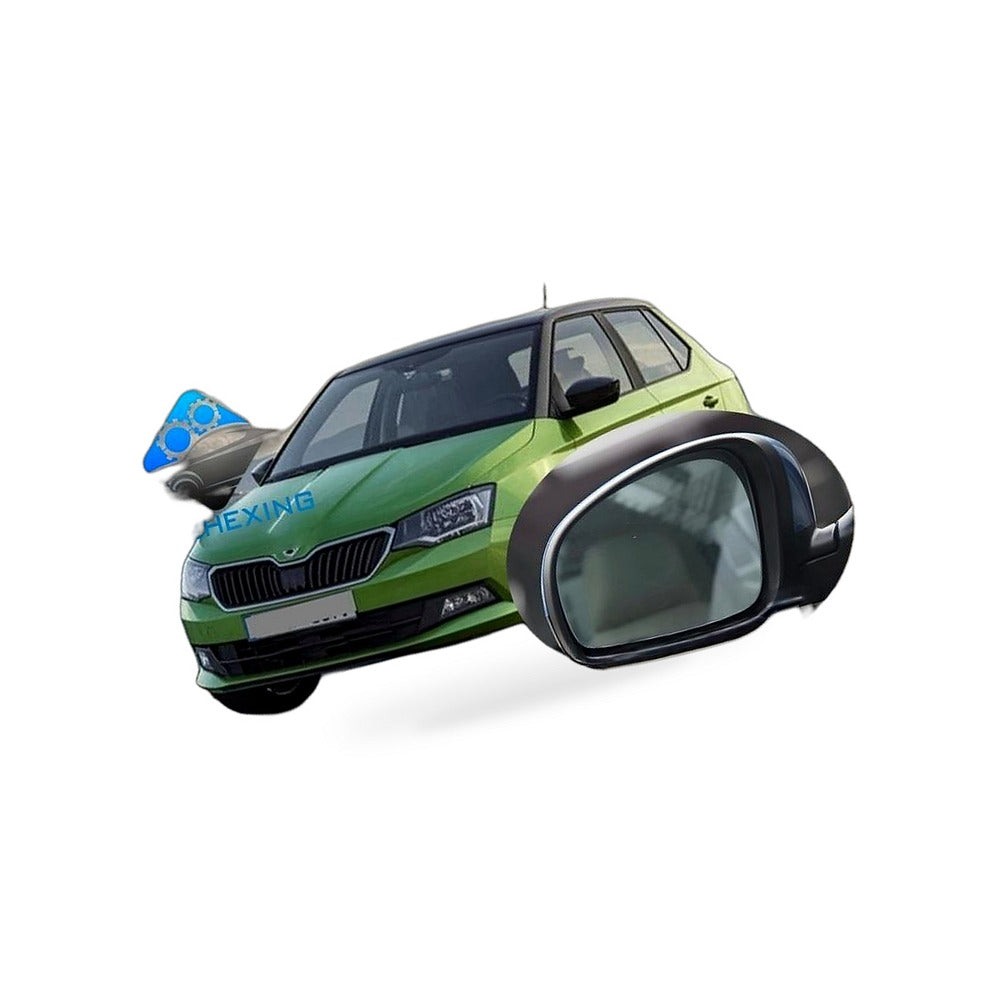 Left Mirror Glass Suitable for Skoda Fabia 2008-2014 5J0 857 521-2