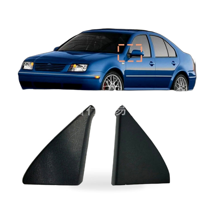 Front Door Mirror Triangle Trim Panel Suitable for Volkswagen Golf GTI Jetta GLI-0