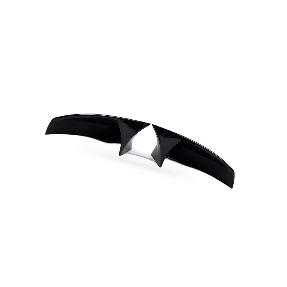 Gloss Black Horn Style Rearview Mirror Cover Suitable for Audi A3 2014-2020 S3-3
