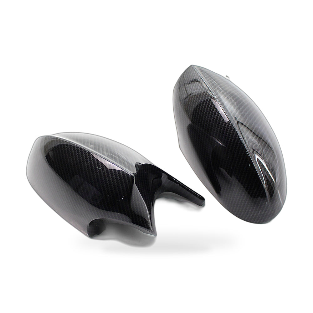 Carbon Texture Mirror Cover Suitable for BMW 3 Series E90 E91 2006-2008 Rearview-4
