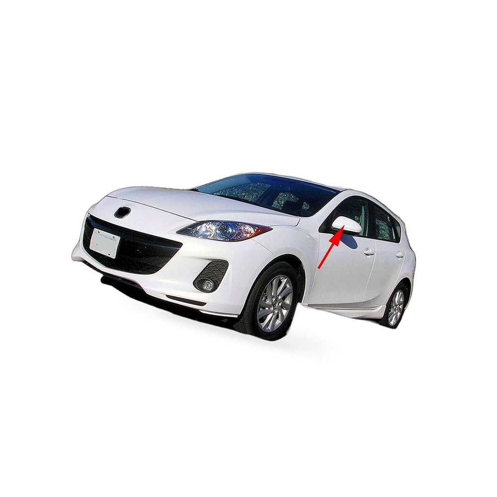 Side Mirror Cover Rearview Mirror Housing Suitable for Mazda 3 BL 2009-2013-1
