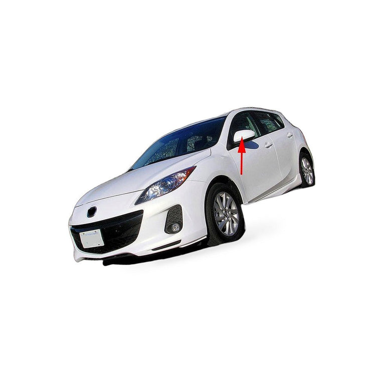 Side Mirror Cover Rearview Mirror Housing Suitable for Mazda 3 BL 2009-2013-2
