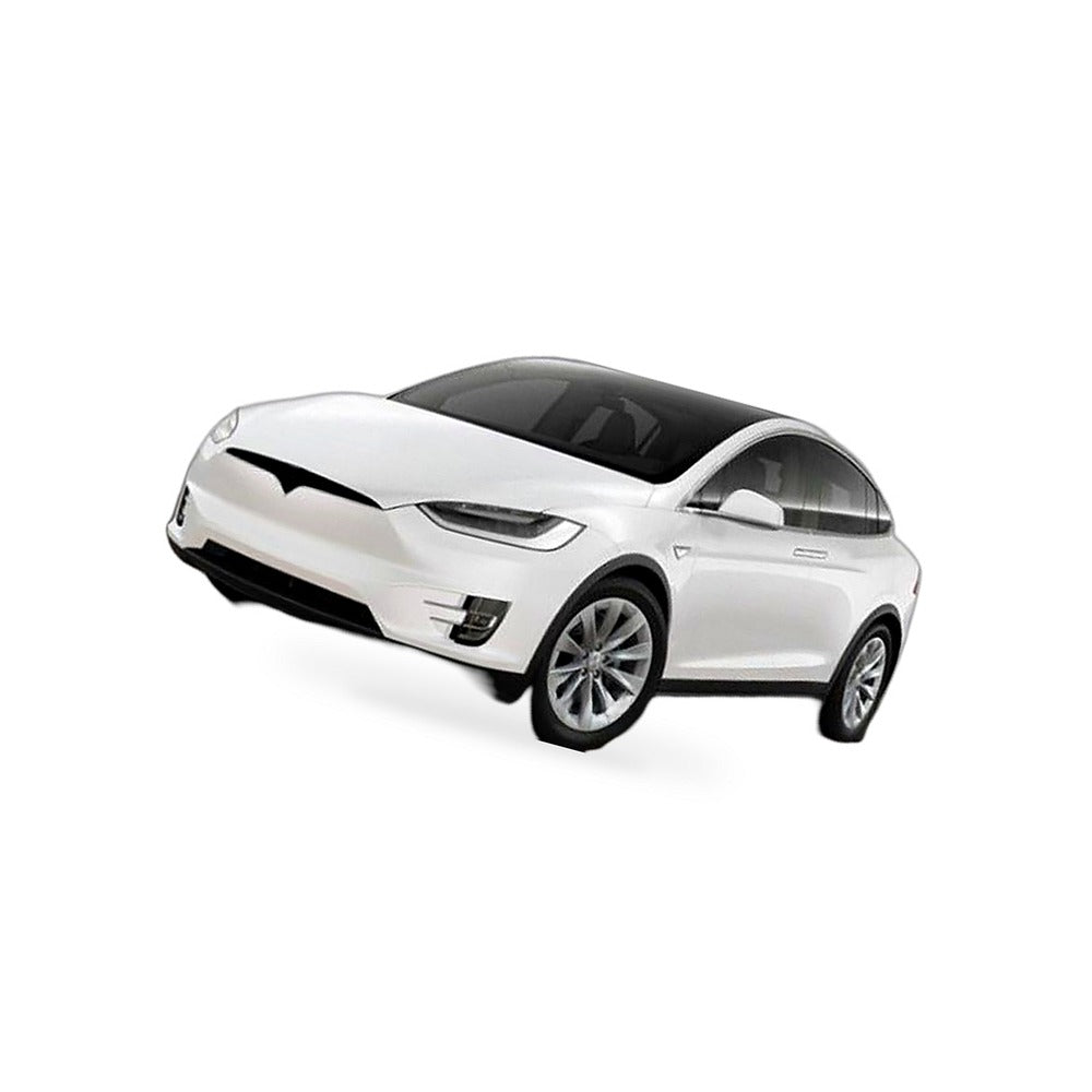 Mirror Glass for Tesla Model X S 2017-2020 Right White Blue Lens-1