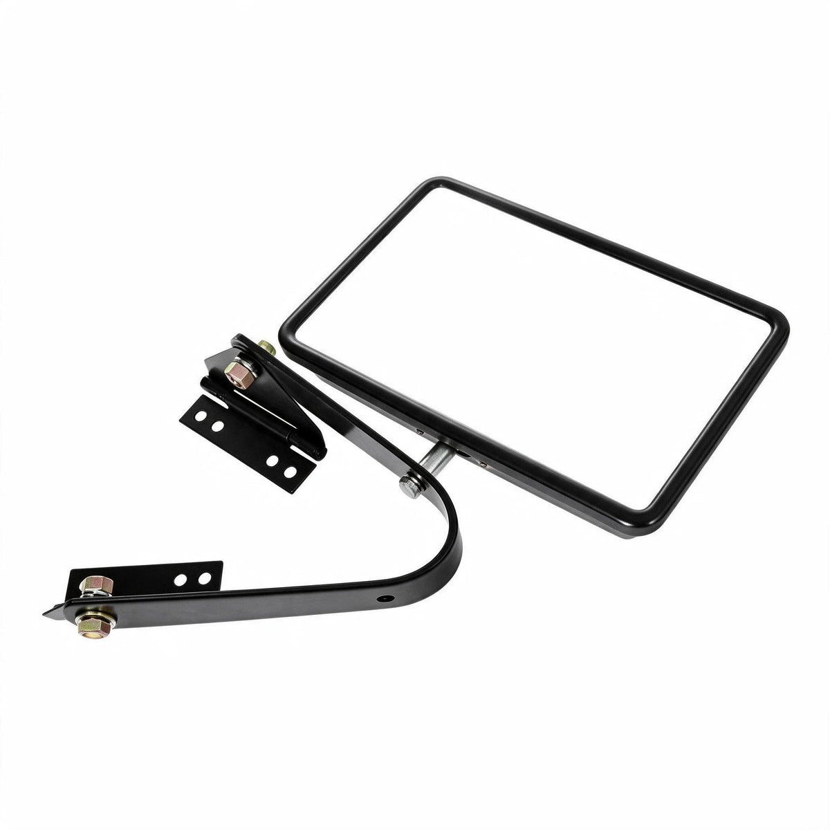 Door Mirror Head and Arm Texture Black Suitable for Universal Truck 2000-2025-1